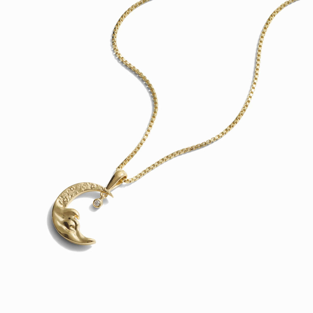 Diamond Moon Wave Amulet