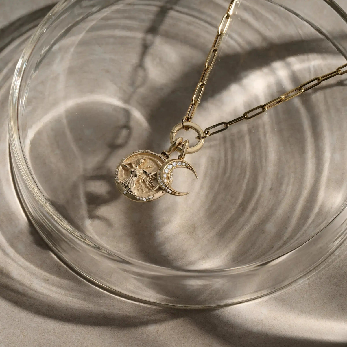 Diamond Selene Necklace