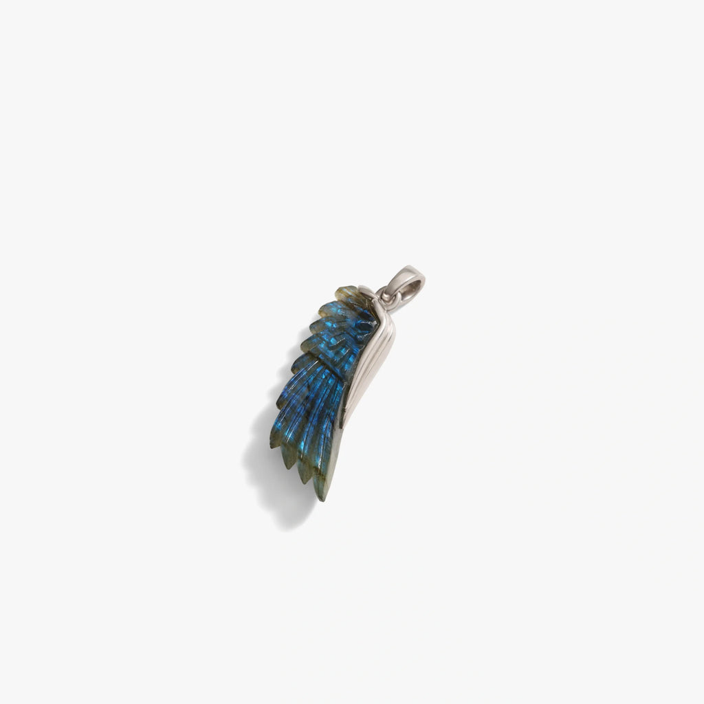 Carved Wing Necklace