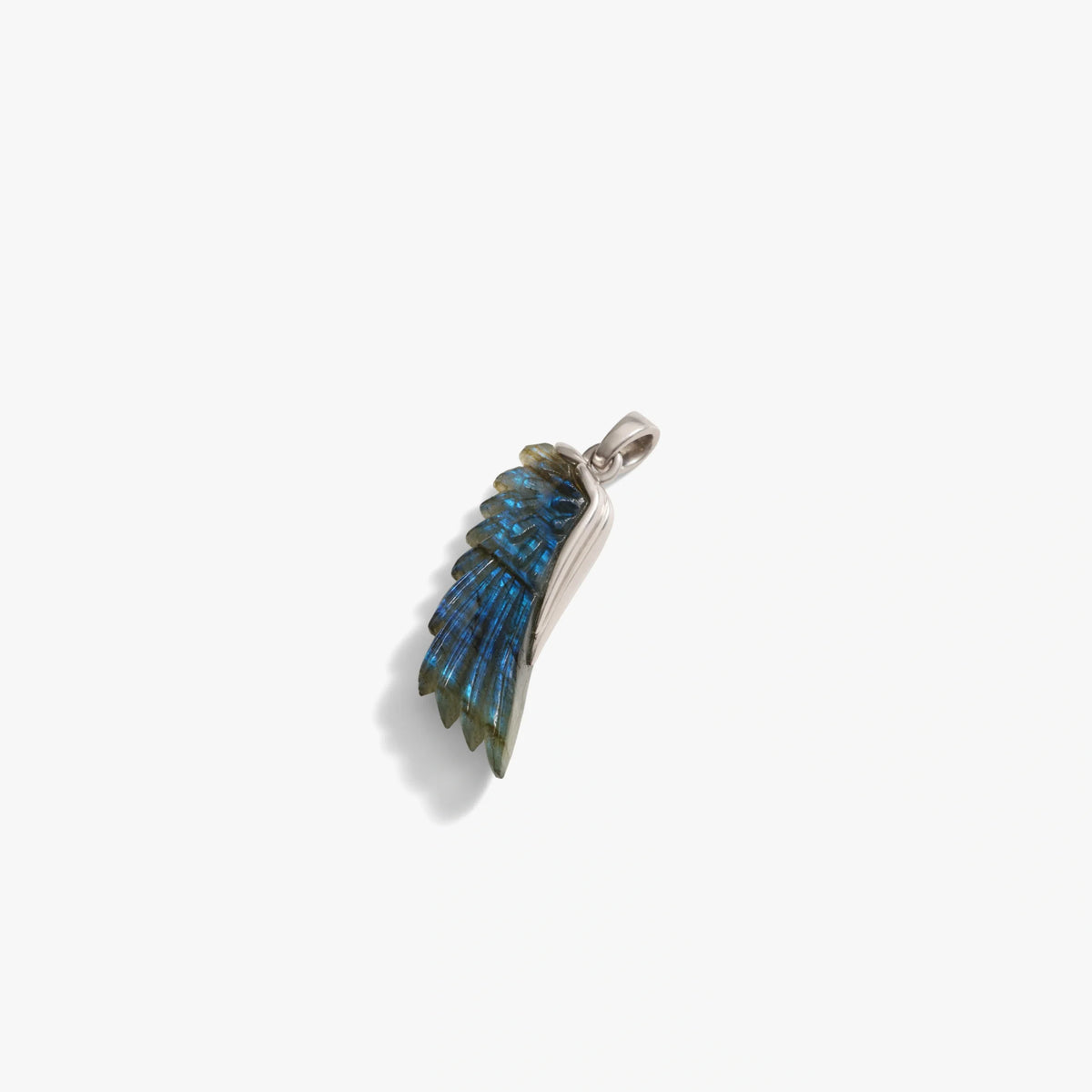 Carved Wing Necklace