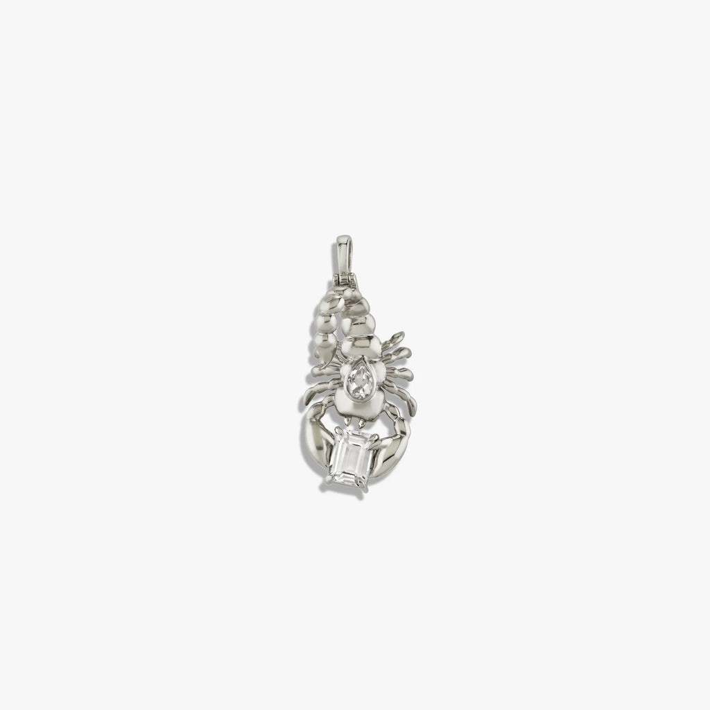 Gemstone Scorpion Amulet