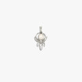 Moonstone Spider Charm