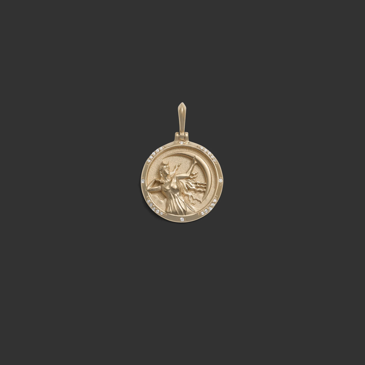 Diamond Selene Pendant