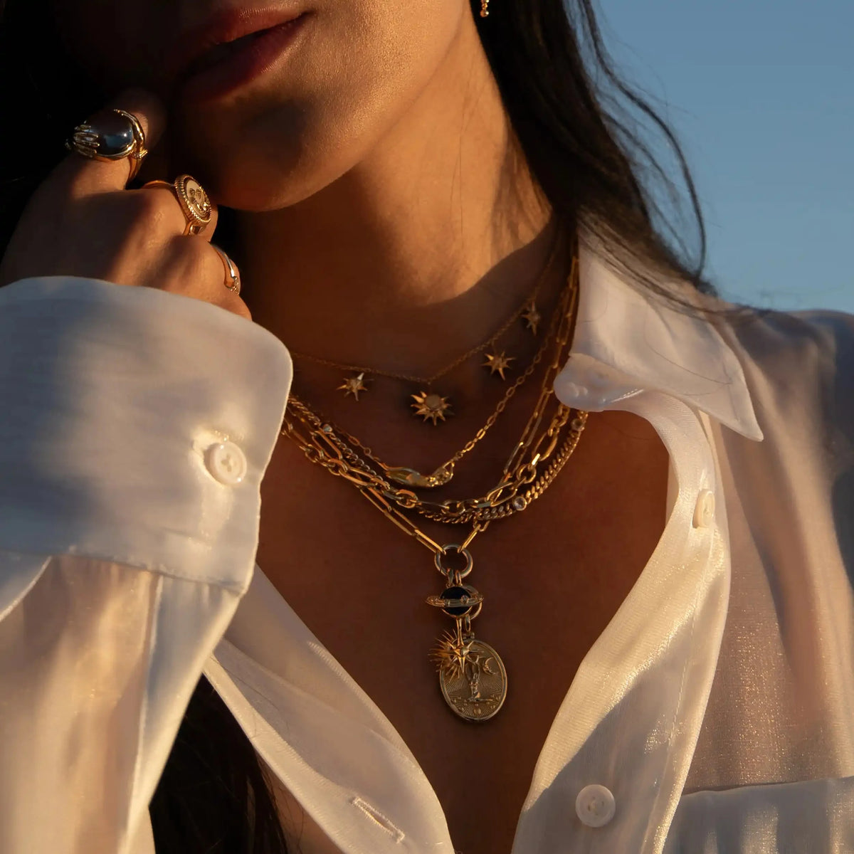 Shooting Star Necklace