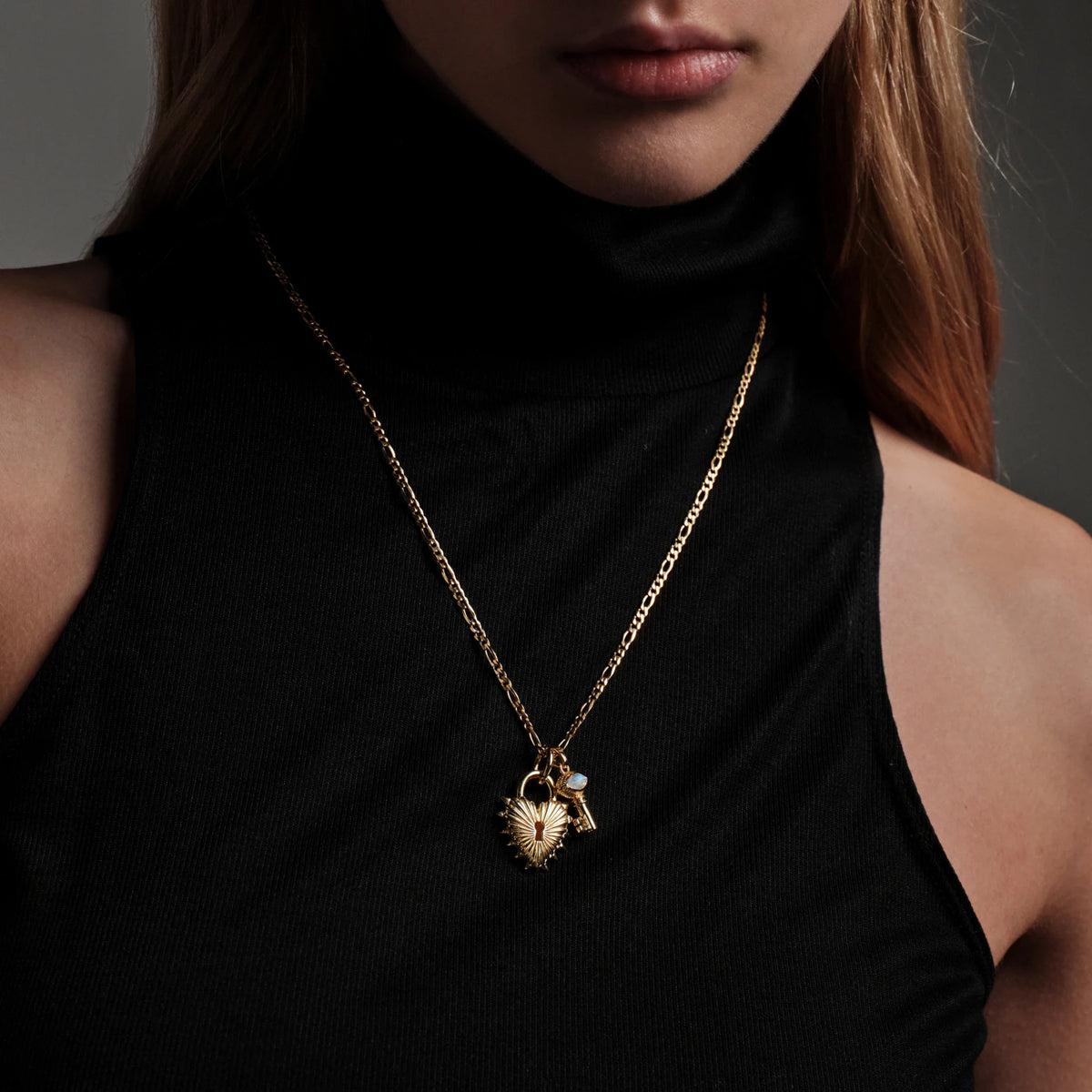 Spiked Heart Locket