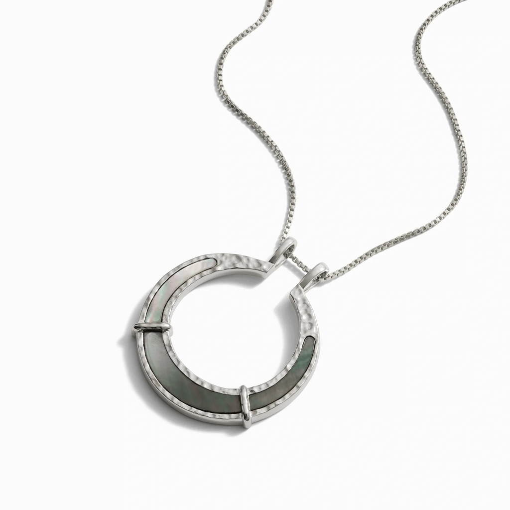 Black Mother of Pearl Goddess Halo