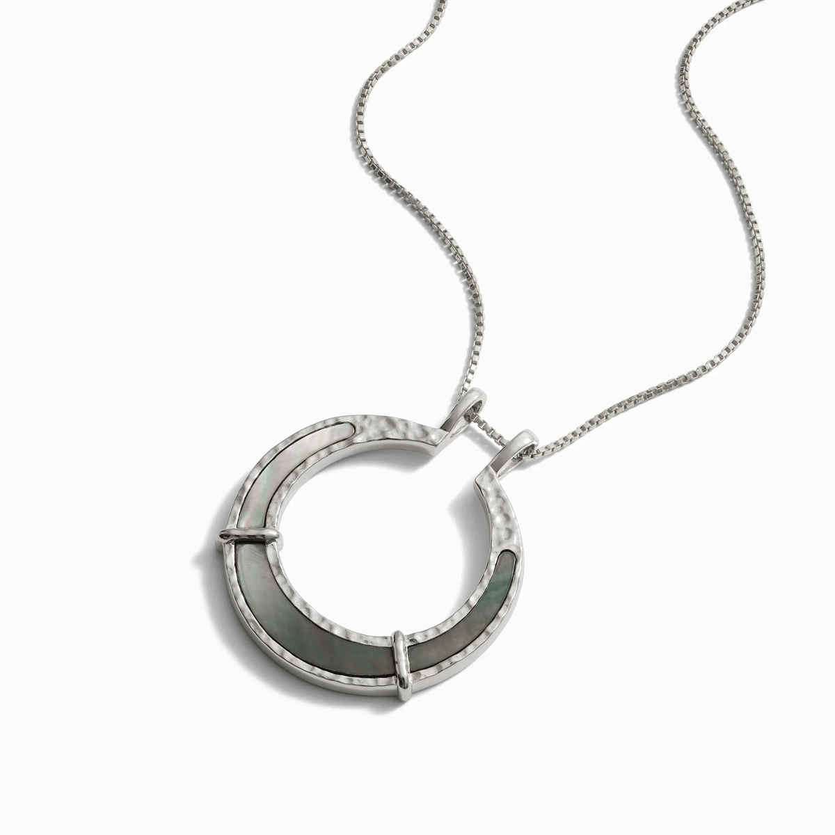 Black Mother of Pearl Goddess Halo