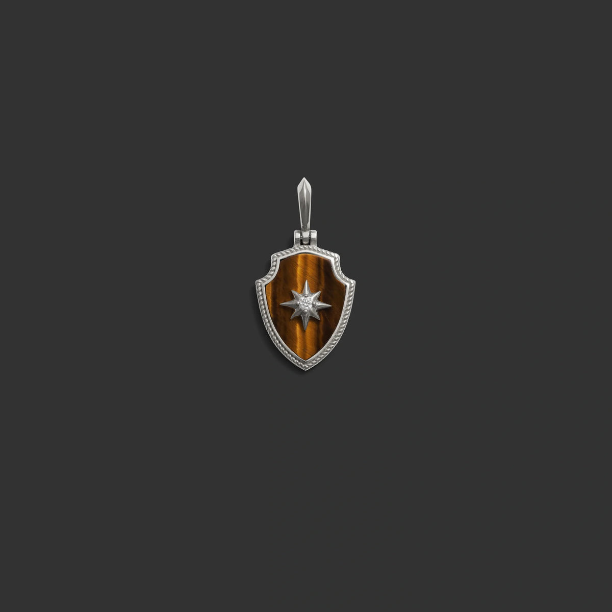 Diamond Shield Pendant