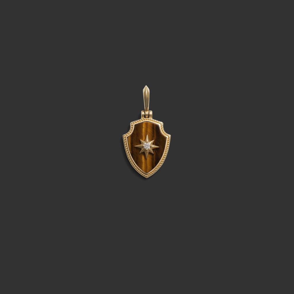Diamond Shield Pendant