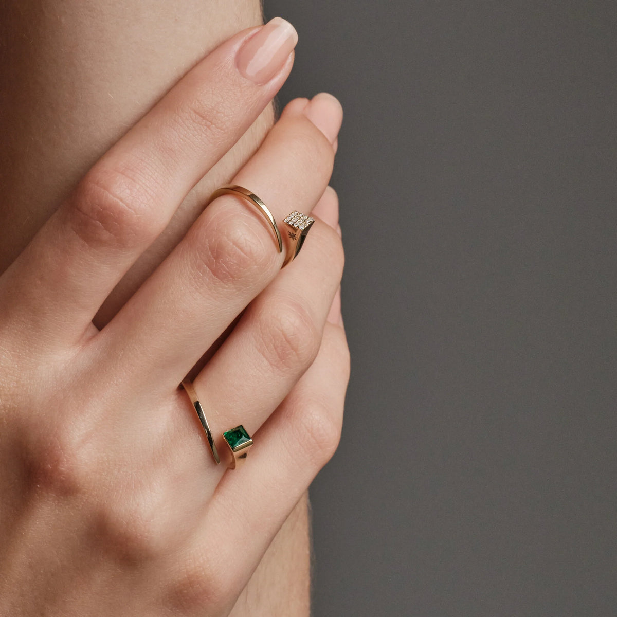 Horseshoe Nail Ring