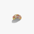Encrusted Wavy Ring