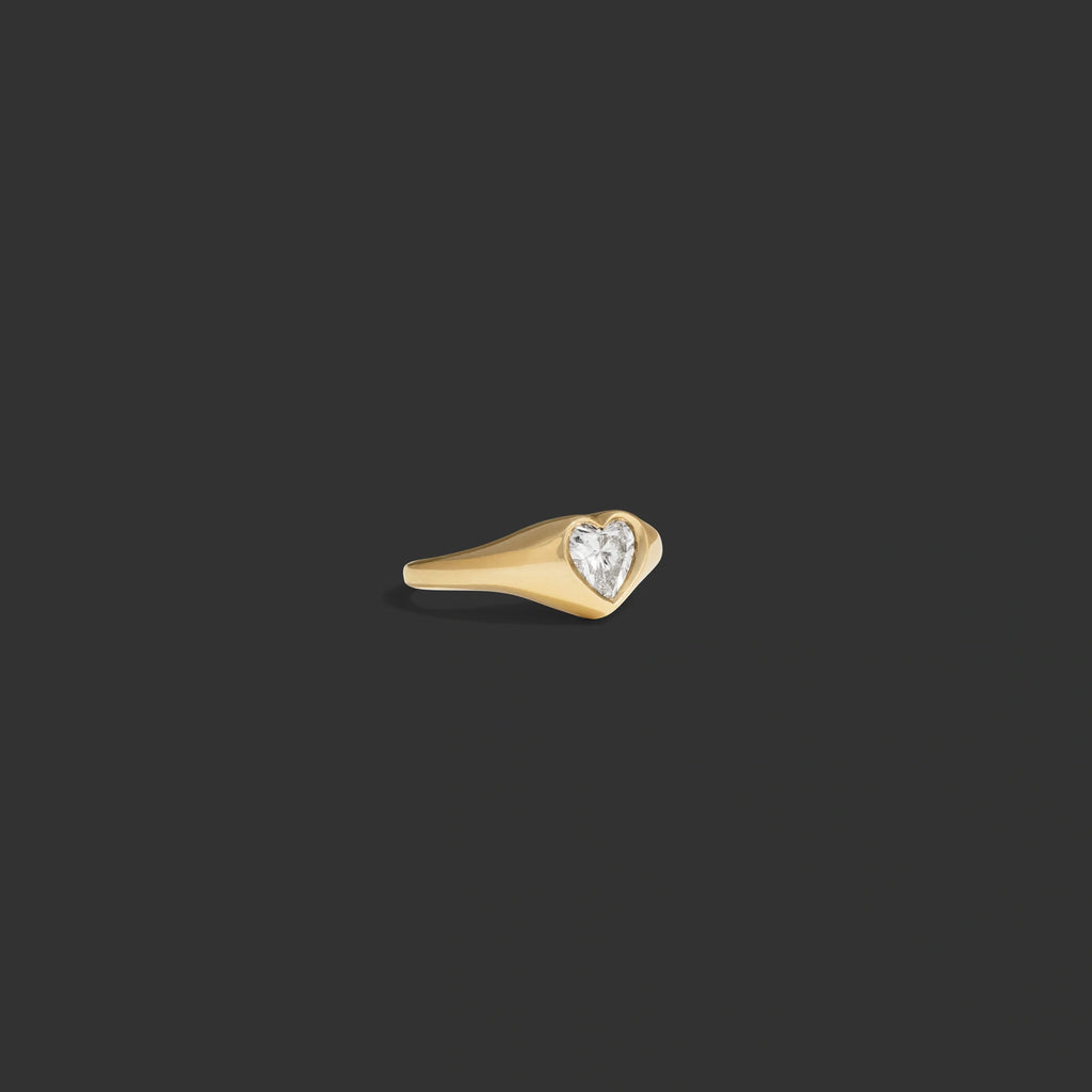 Heart Gemstone Ring