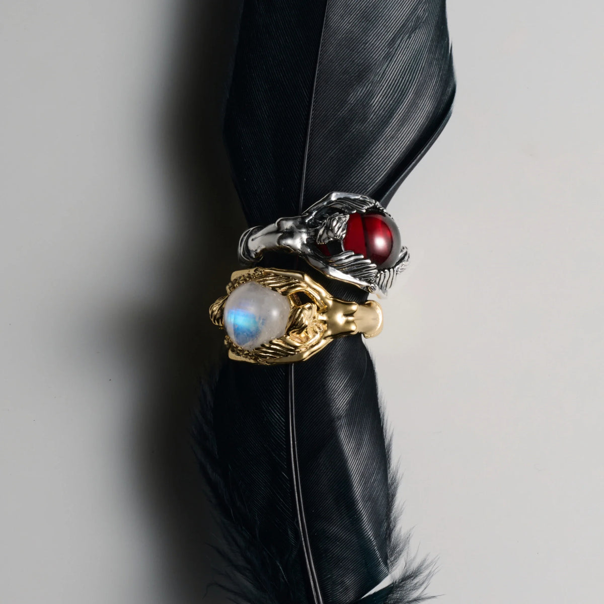Fallen Angels Cabochon Ring