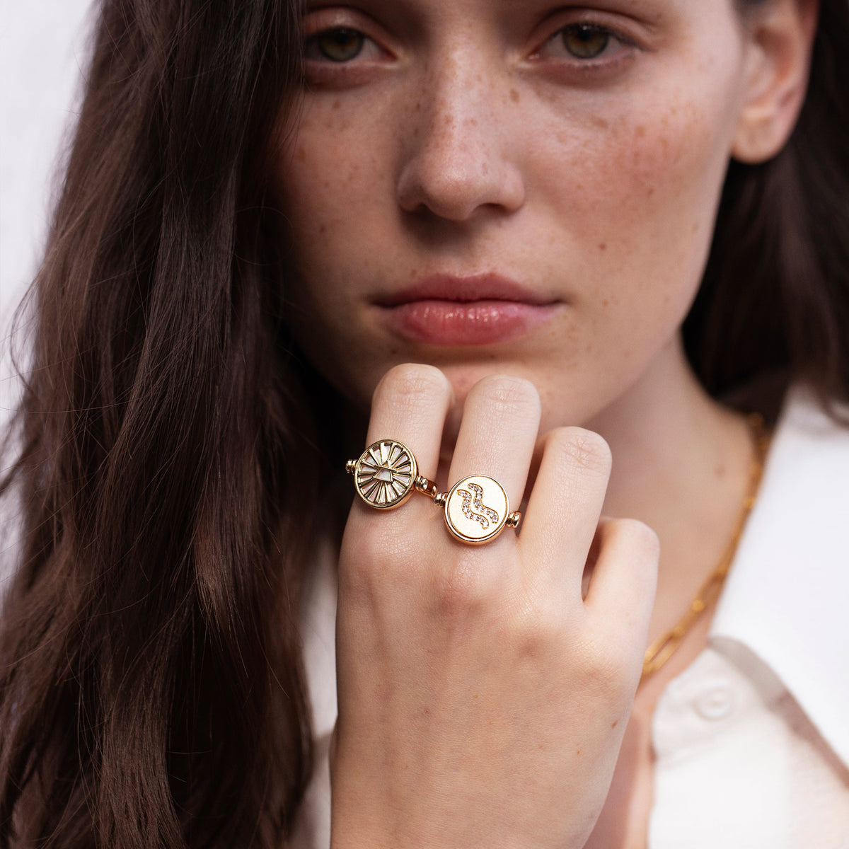 Zodiac Element Flip Ring