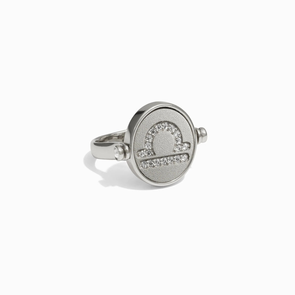 Libra & Air Flip Ring