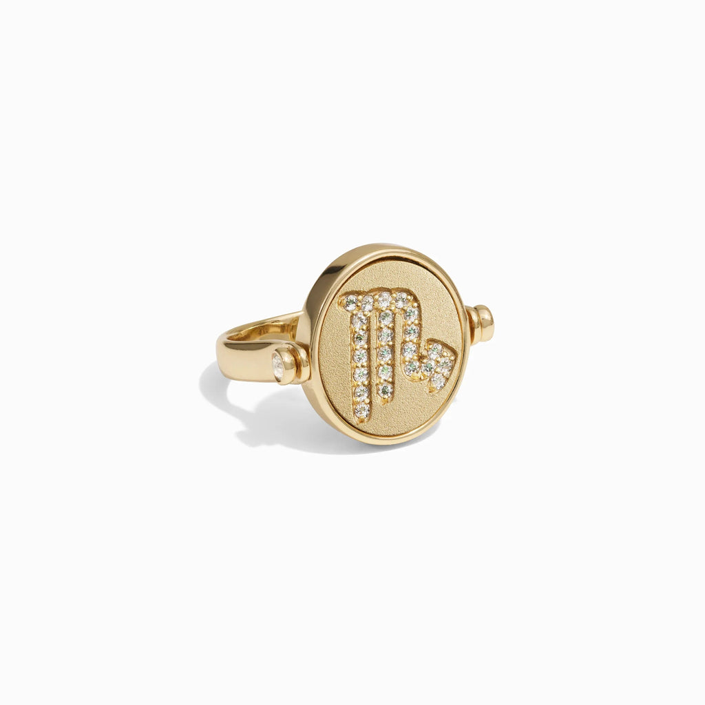 Scorpio & Water Flip Ring