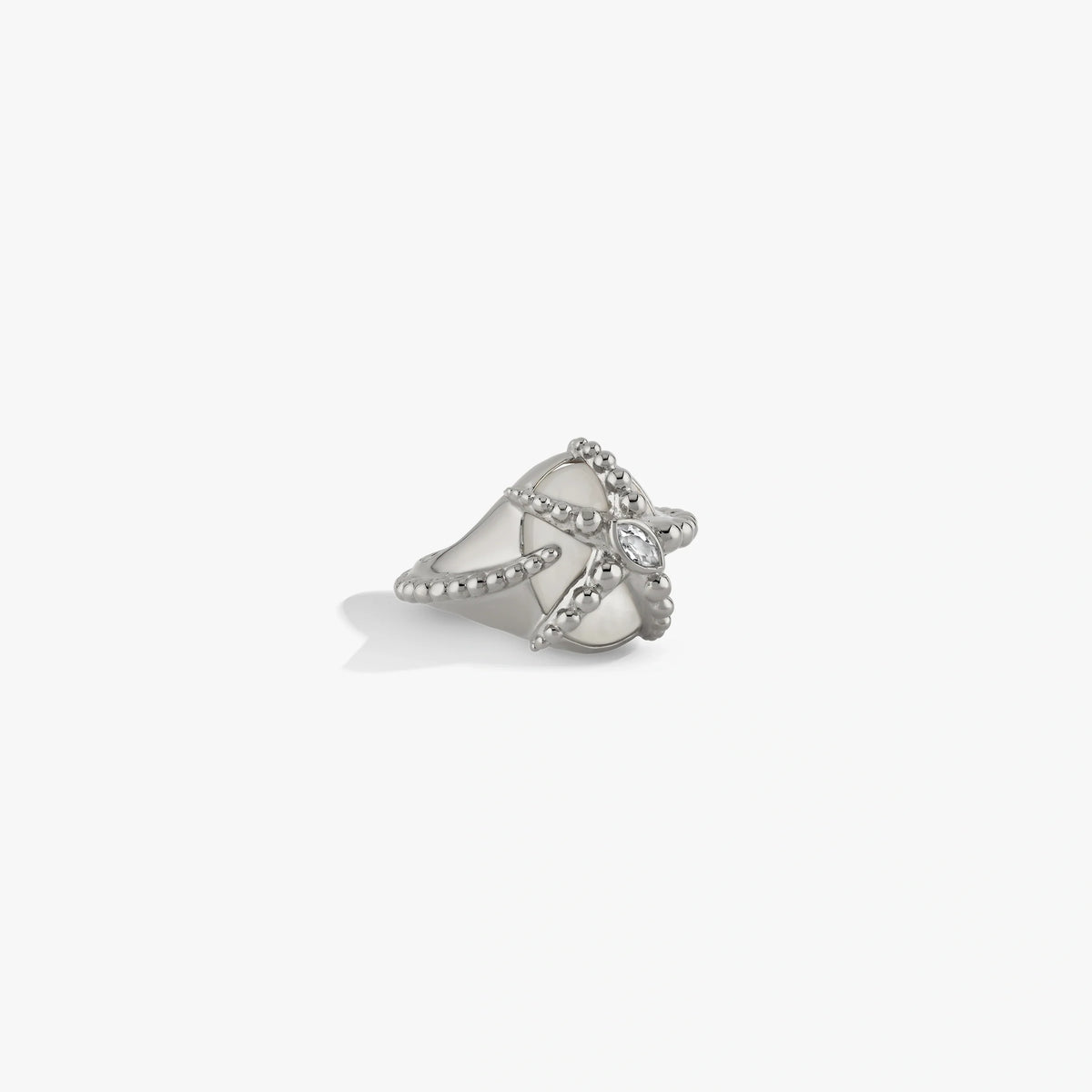 Starfish Moonstone Ring