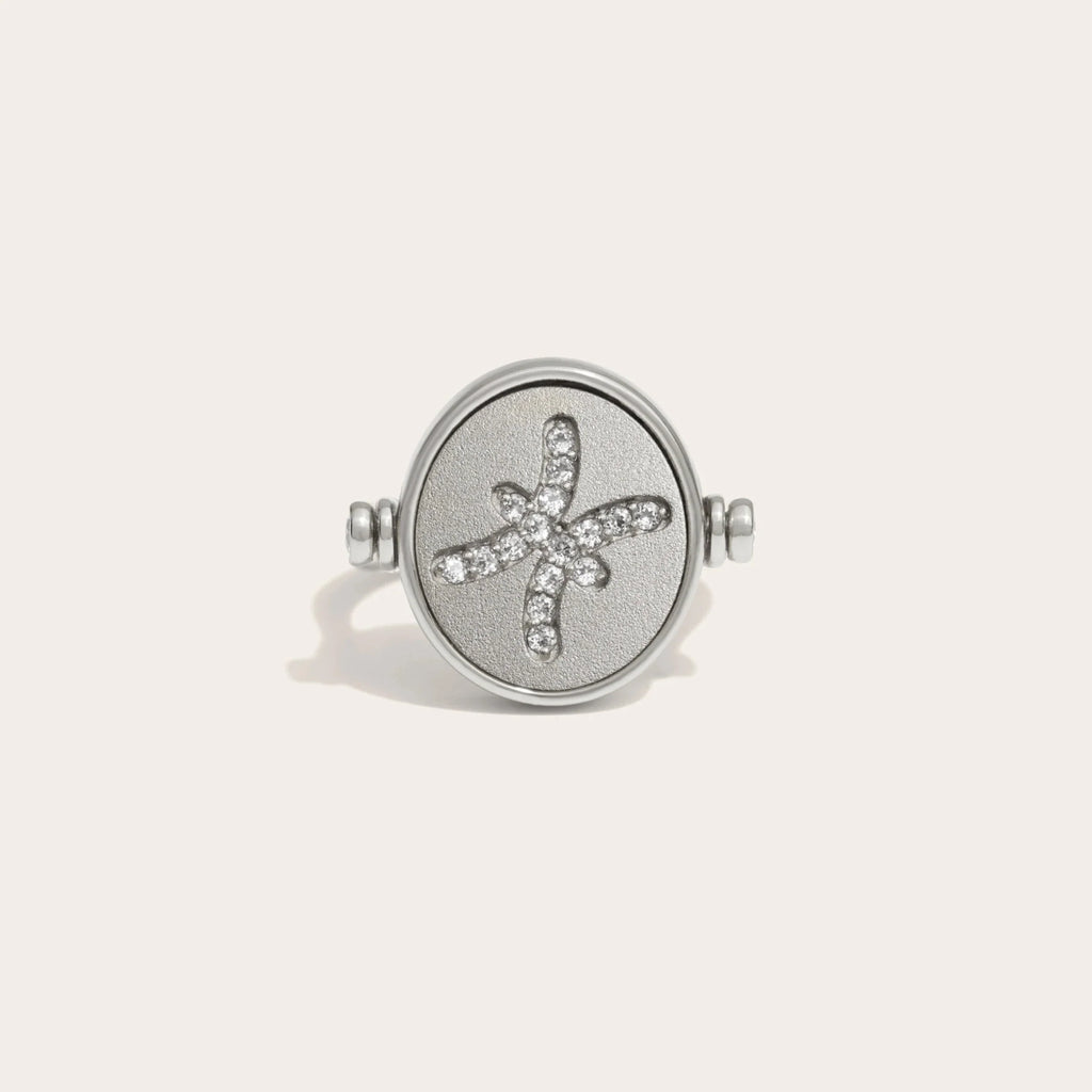 Pisces & Water Flip Ring