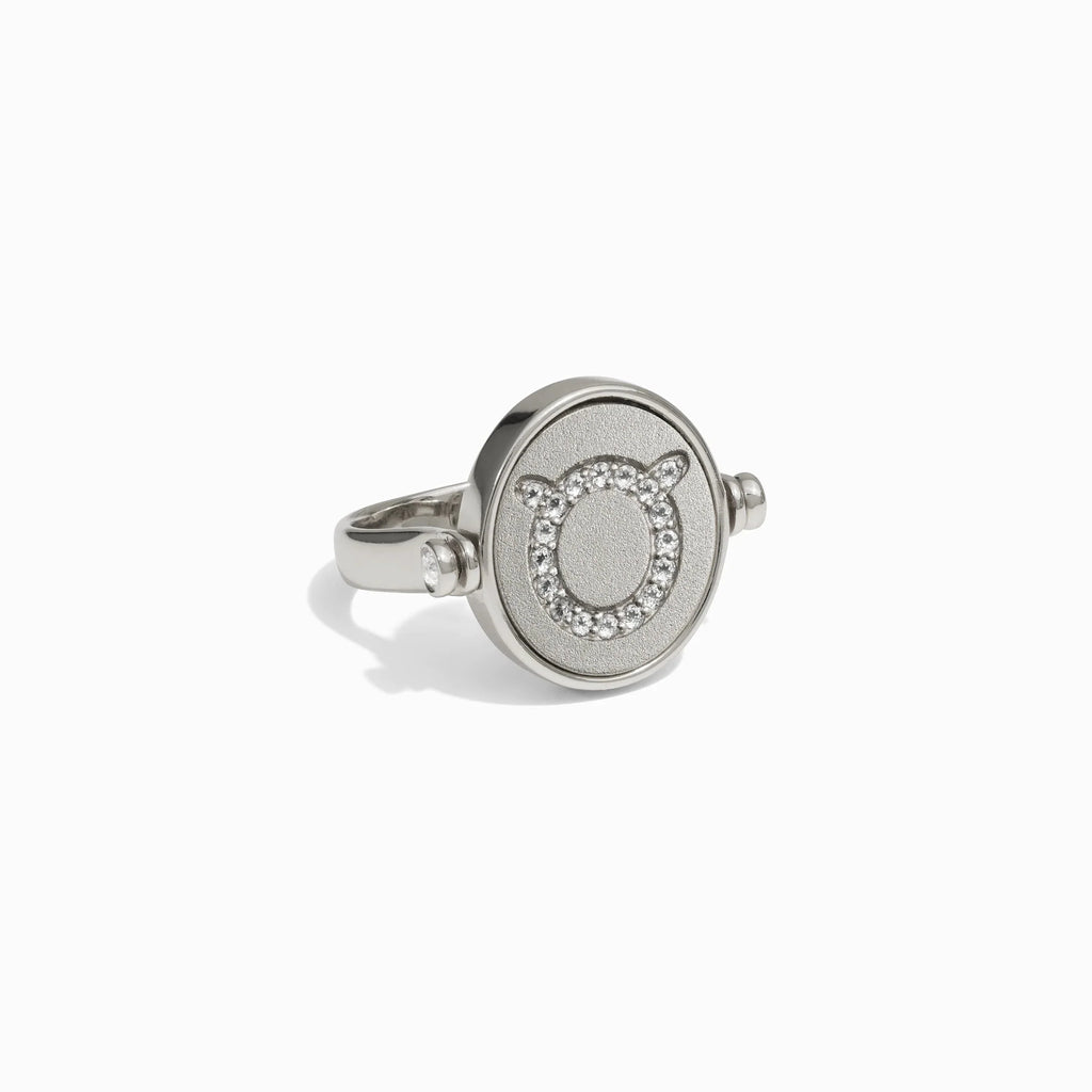 Taurus & Earth Flip Ring