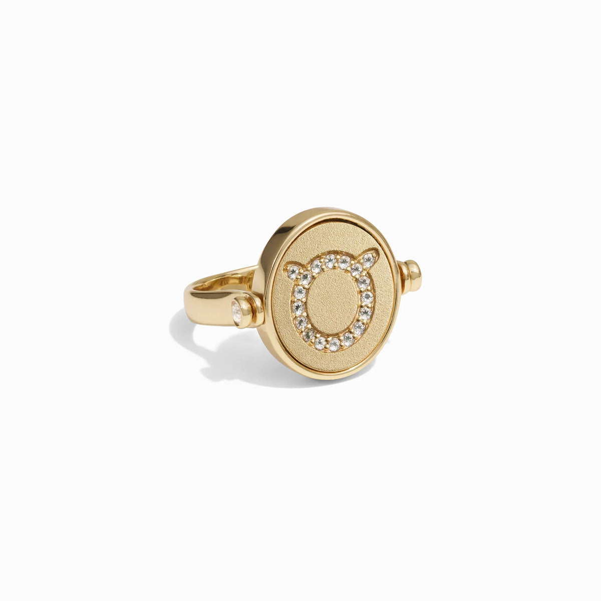 Taurus & Earth Flip Ring