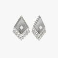 Labradorite Boho Kite Earrings