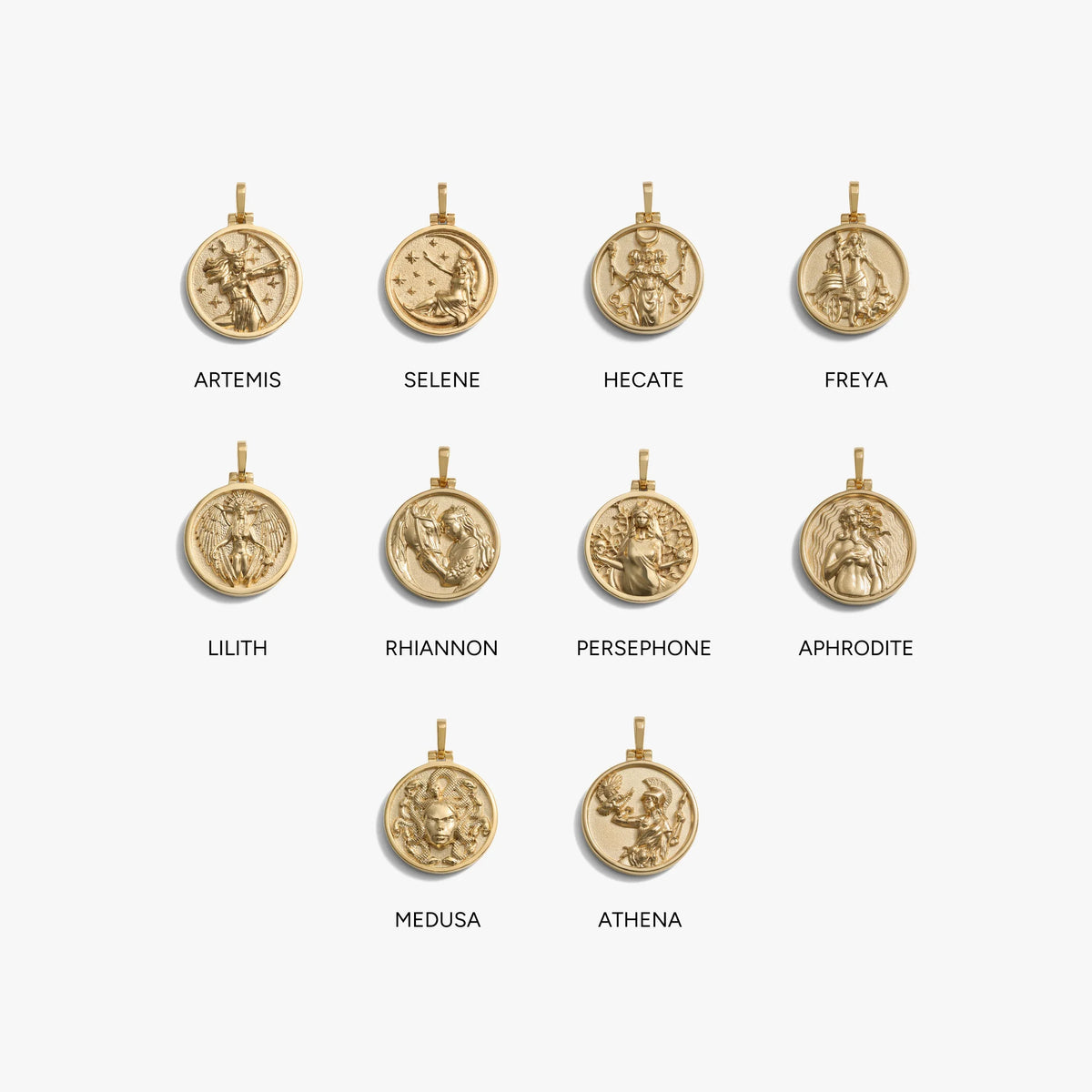 Hecate Goddess Pendant
